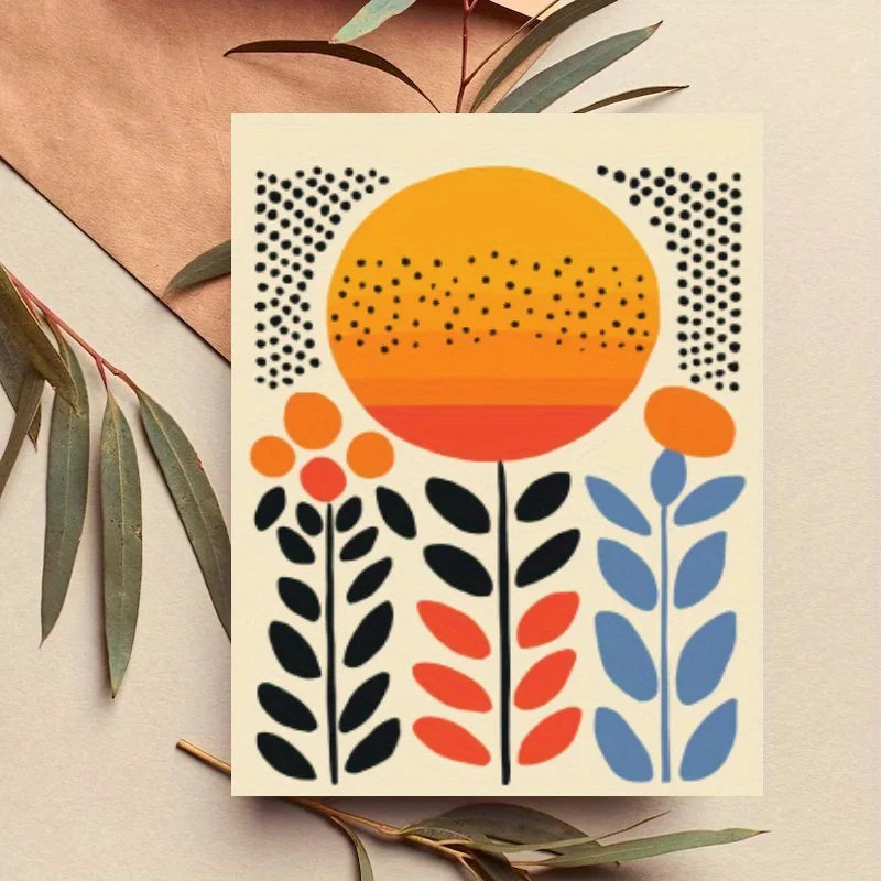 12pcs, greeting cards, (6 unique designs, 2 cards of each design)blank greeting cards, blank greeting cards and envelopes