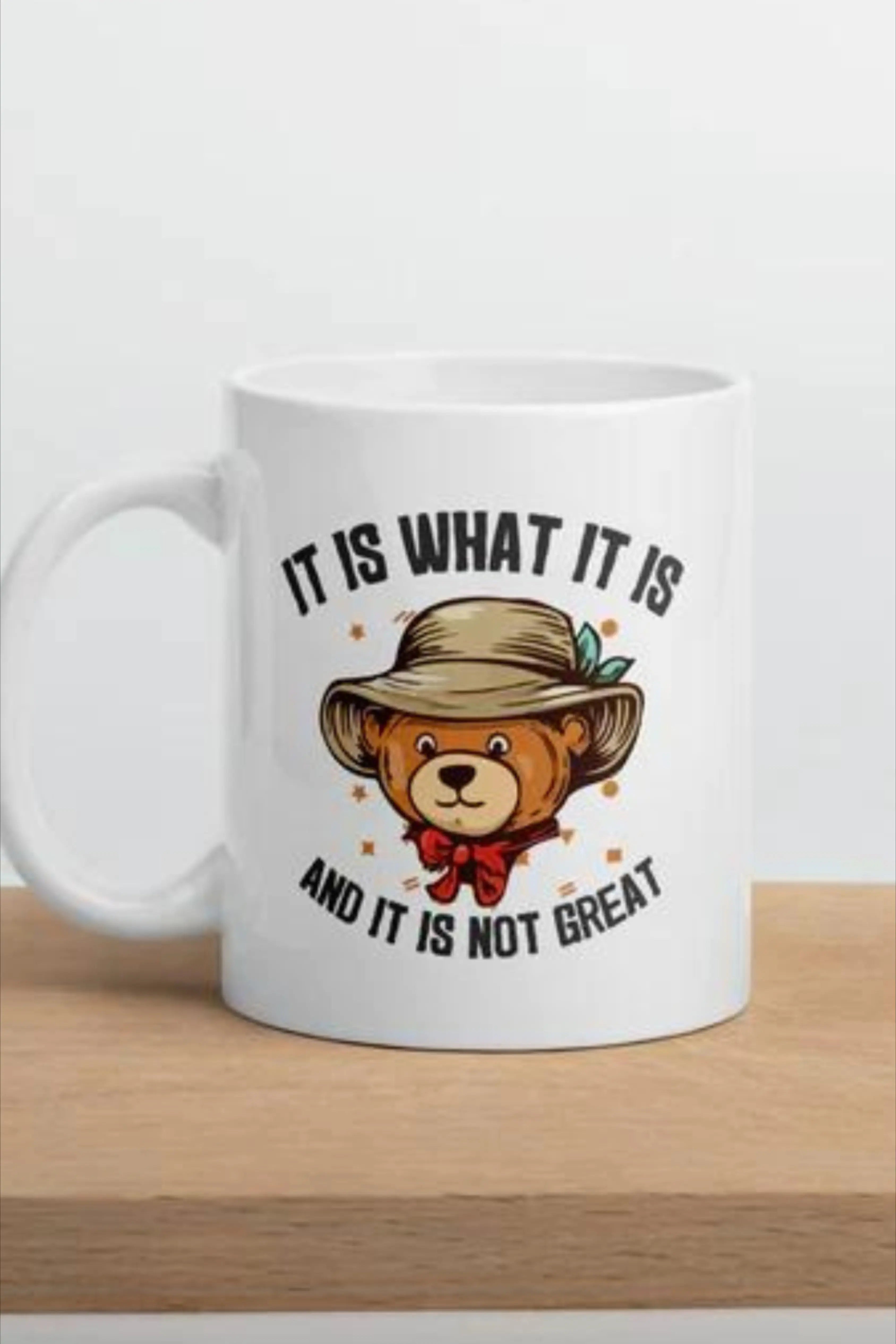 Cute Little Bear Coffee Milk Mugs Mocha Cat Couple