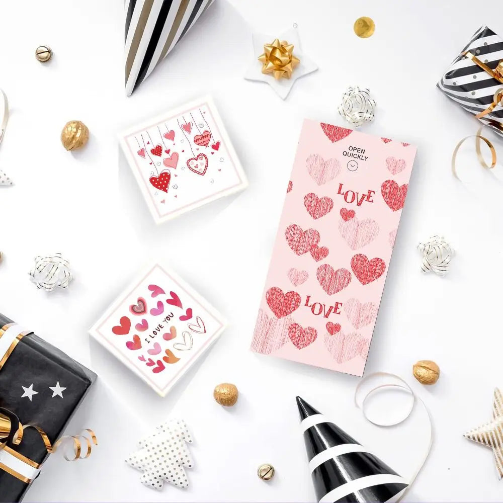 Anniversary Exploding Confetti Surprise Card Cards Pop Up Explosion Creative Bounce Box Party Decorations Surprise Jumping Box