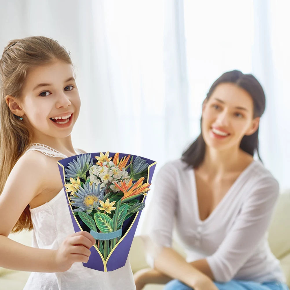 Flower Pop Up Cards