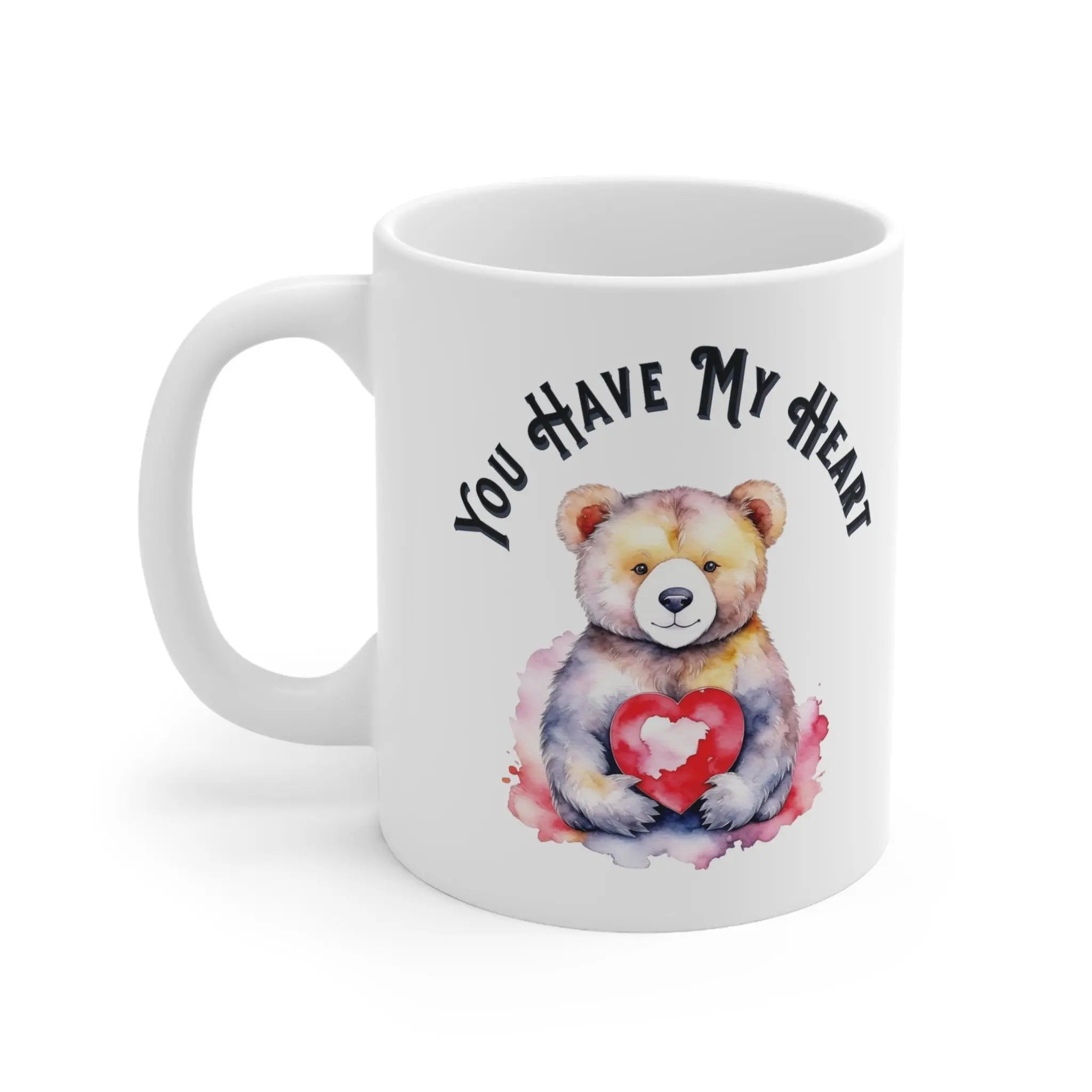 Cute Little Bear Coffee Milk Mugs Mocha Cat Couple