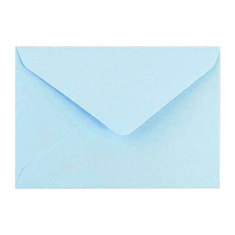 10pcs Blank Greeting Cards with Envelopes Thank You Cards Handmade DIY Blank Envelope Postcards for Birthday Party Inivitation