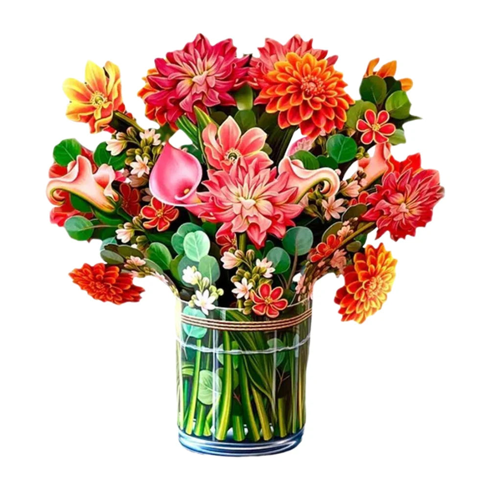 Flower Pop Up Cards