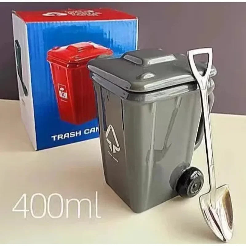 Creativity Mug Funny Trash Can Cup 400ml Coffee Mug