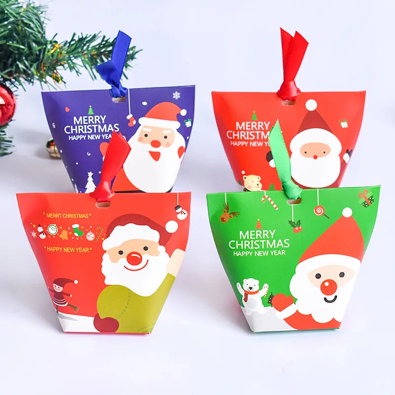 1/9/12/16/24pcs of small pop-up Christmas gift cards with envelopes and stickers, adorable holiday pop-up card kit for Christmas