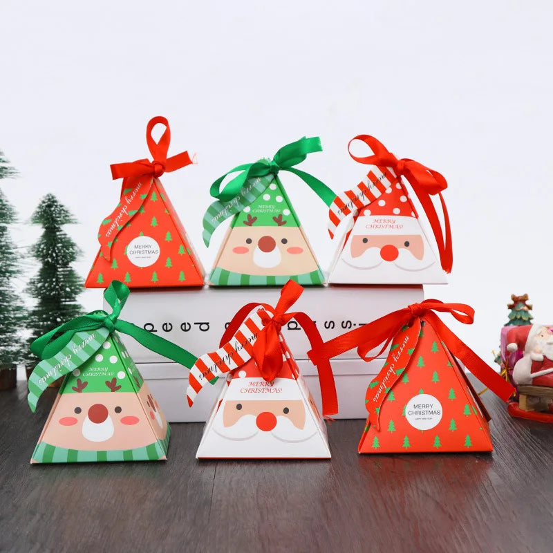 1/9/12/16/24pcs of small pop-up Christmas gift cards with envelopes and stickers, adorable holiday pop-up card kit for Christmas