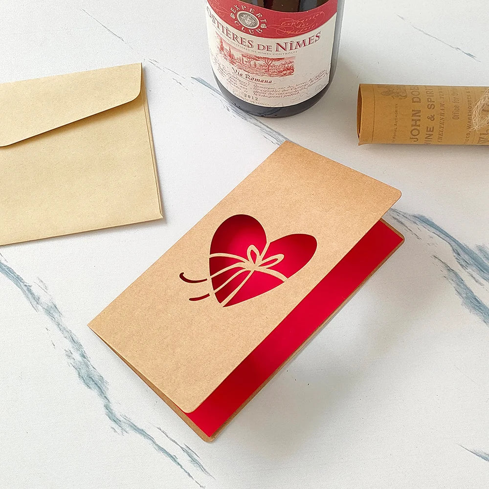 3D Pop Up Love Card with Envelope
