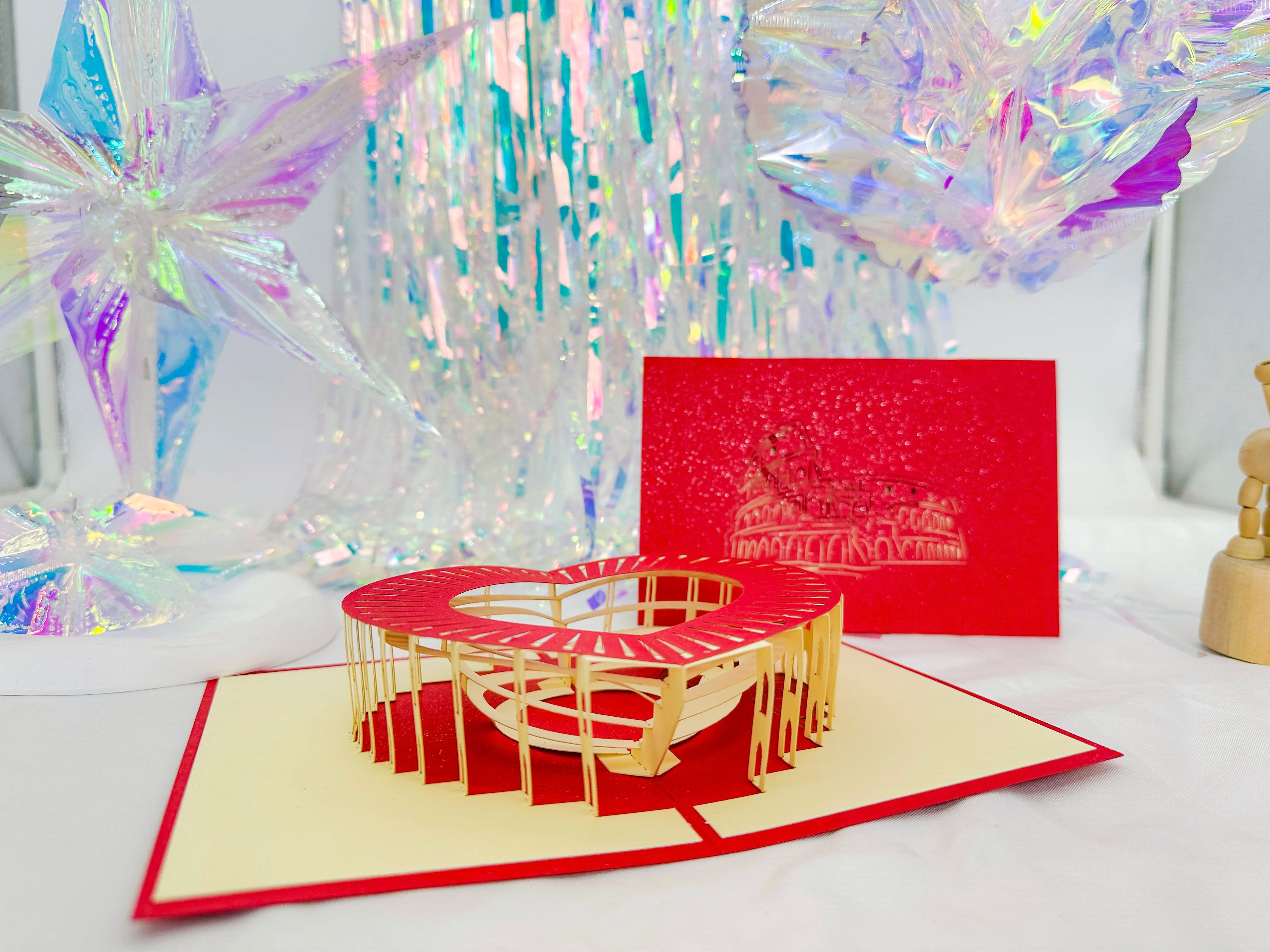 3D Pop Up Birthday Card 3D Miniatures Invitation Cards World Attractions Business Card Boy Gifts Greeting Card Tourist Postcard