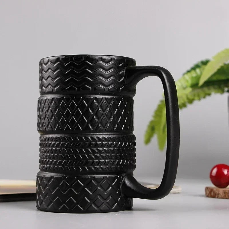 Tire Shaped Coffee Mug