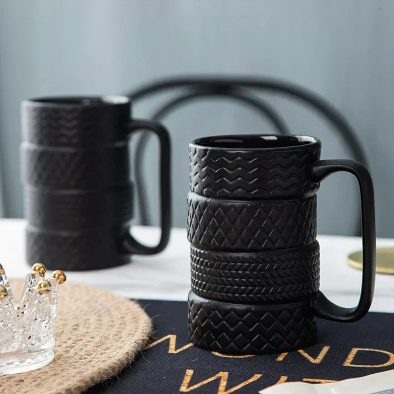 Tire Shaped Coffee Mug