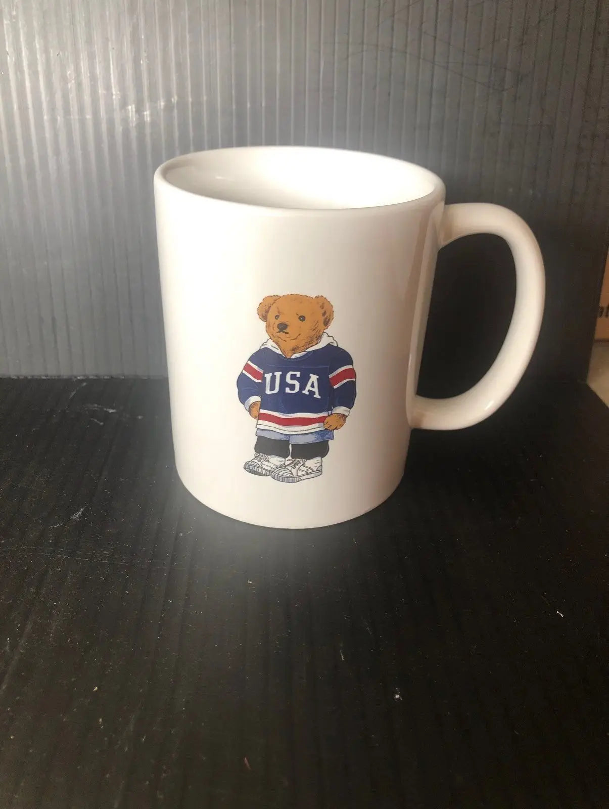 Cute Little Bear Coffee Milk Mugs Mocha Cat Couple