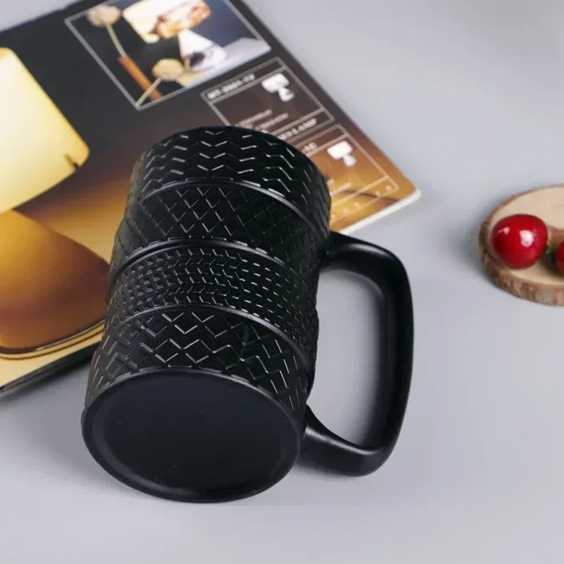 Tire Shaped Coffee Mug