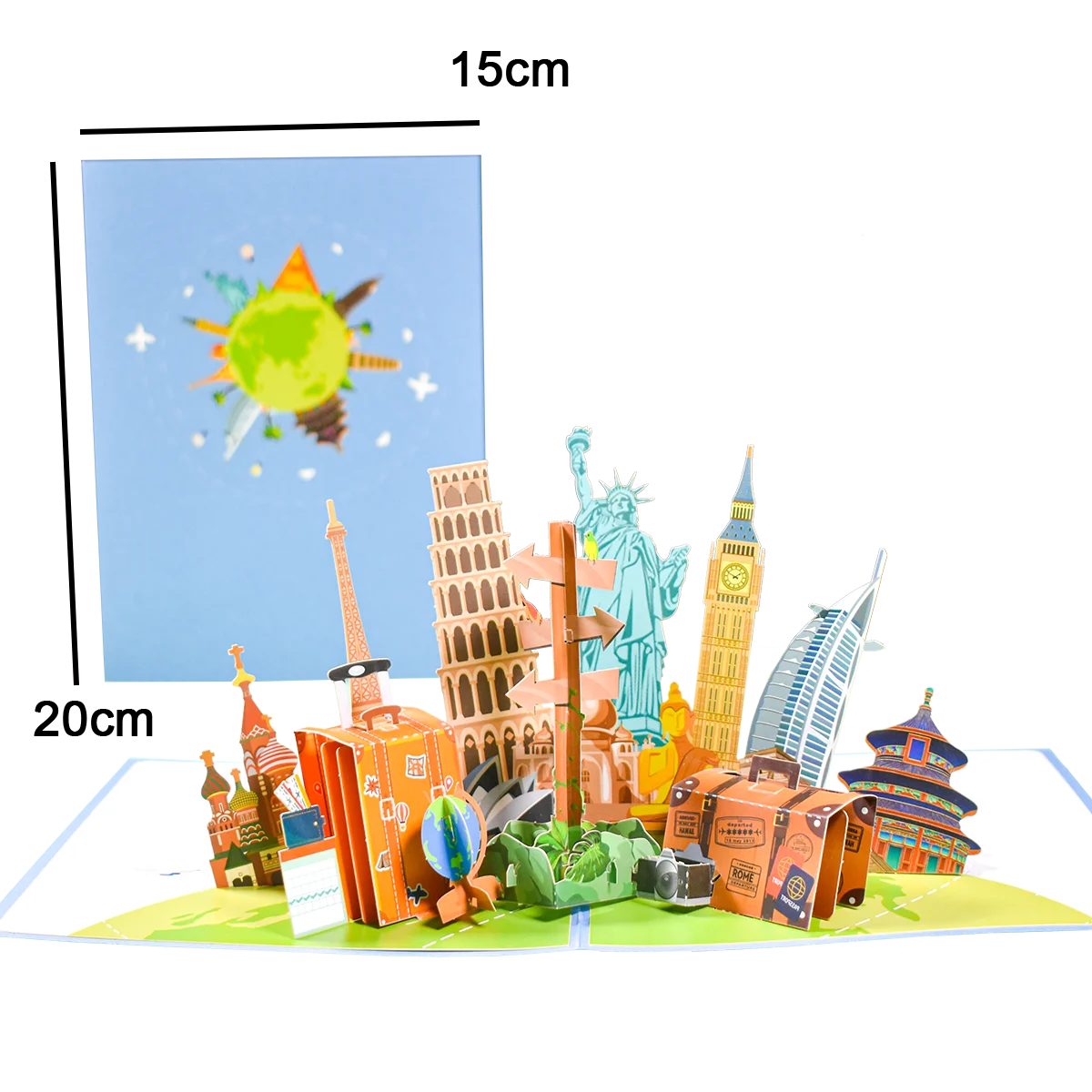 3D Pop Up Card for Kids Dad Husband Fathers Day Greeting Cards Sport Theme Car Bike Travel All Occasions